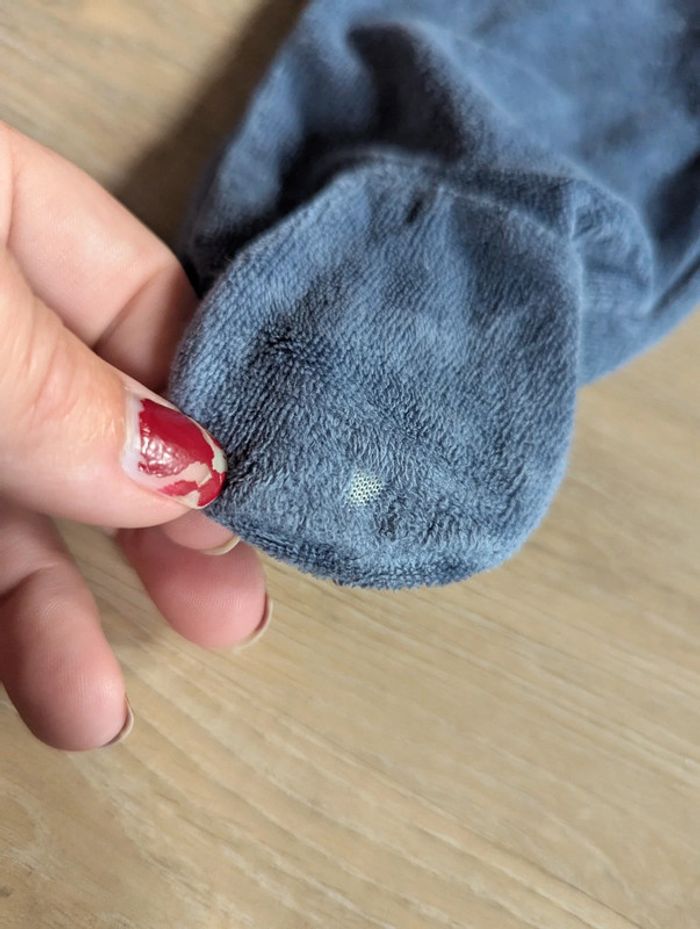 Pyjama velours Kiabi 9 mois - photo numéro 2