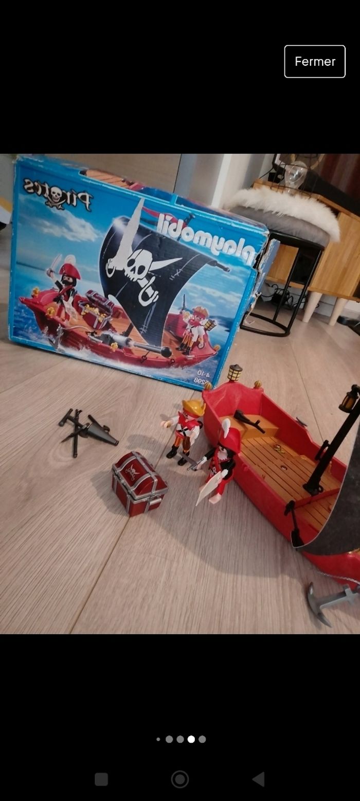 Playmobil bateau de pirate - photo numéro 5