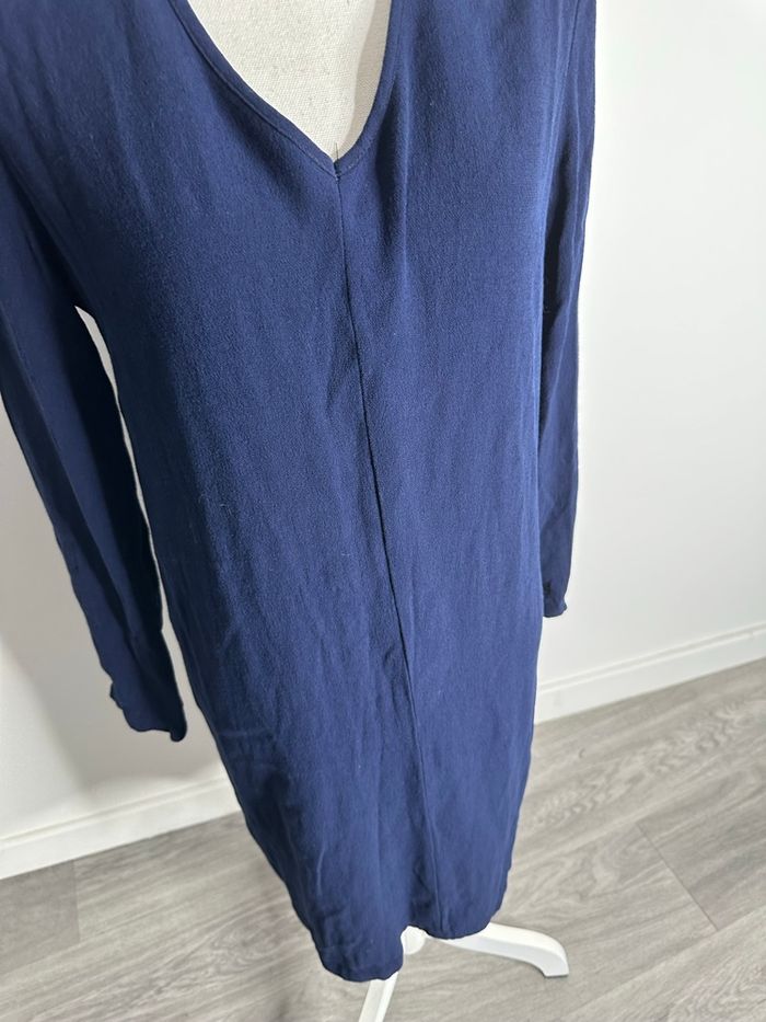 Robe fluide loose bleu marine American Vintage T38 M - photo numéro 2