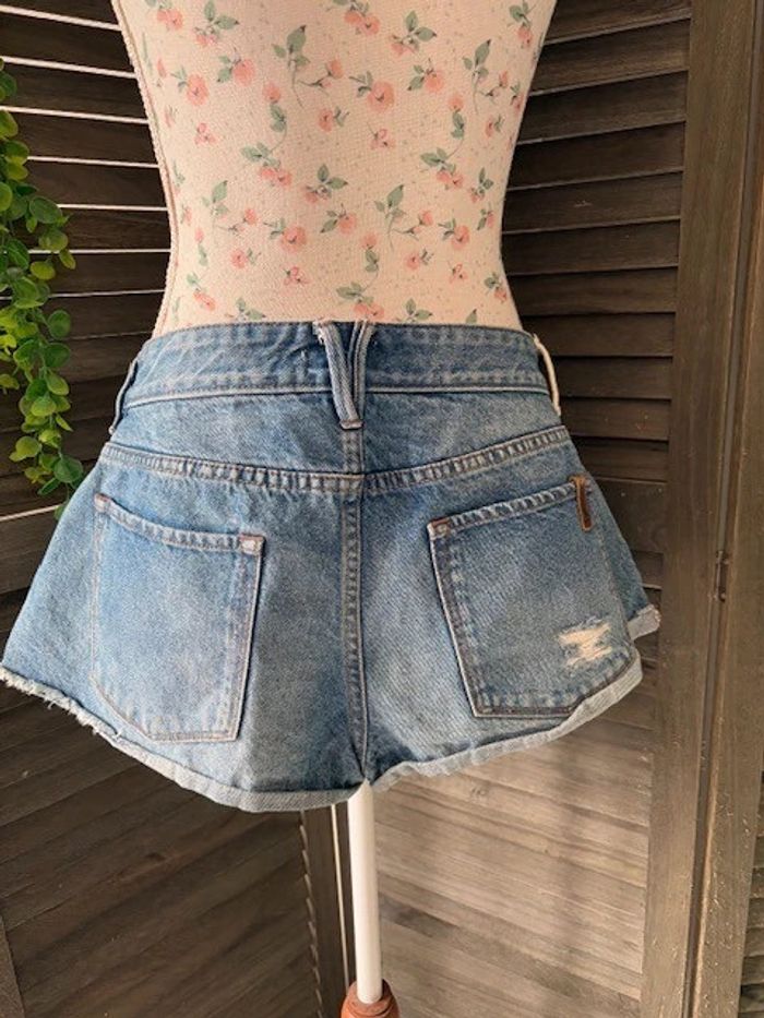 SHORT en jean Roxy bleu taille S - photo numéro 4