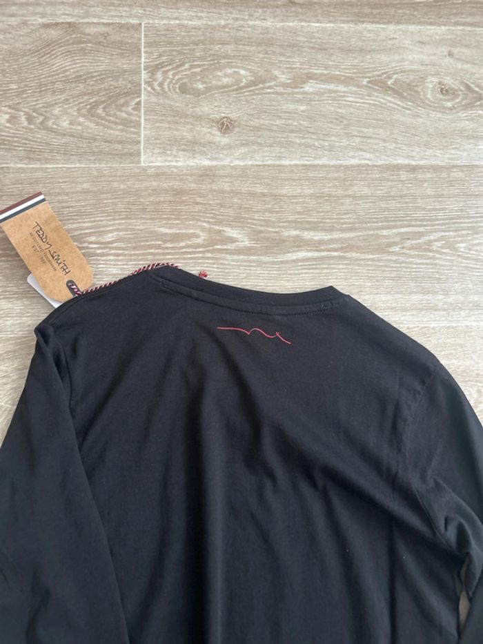 T-shirt Teddy Smith noire manches longues 12ans - photo numéro 3