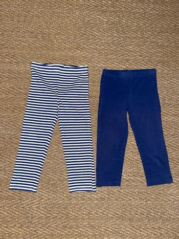 Lot de 2 leggings Tex 23 mois