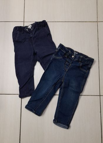 Pantalons 18 mois 
Bon état 
Le lot