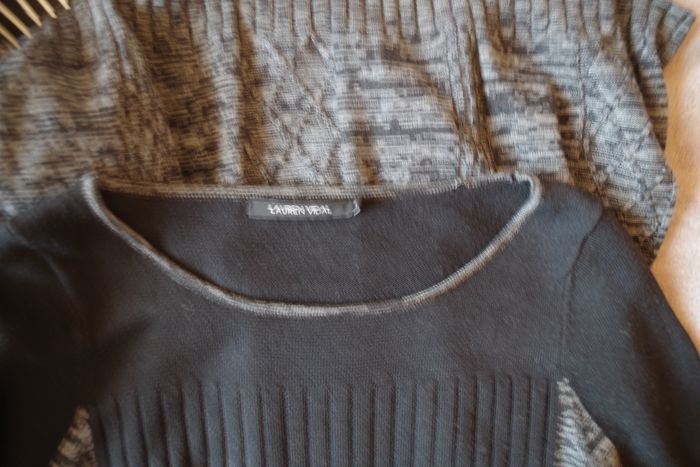 Robe Pull tunique en laine LAUREN Vidal TM - photo numéro 8
