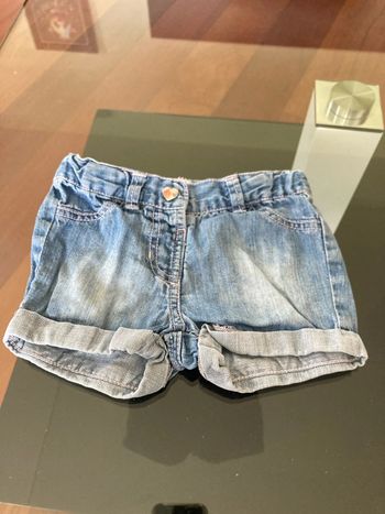Short fille 12 mois