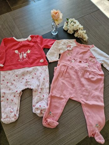 Pyjama léger 6 mois fille