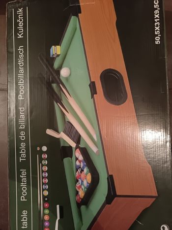 Mini table de billard
