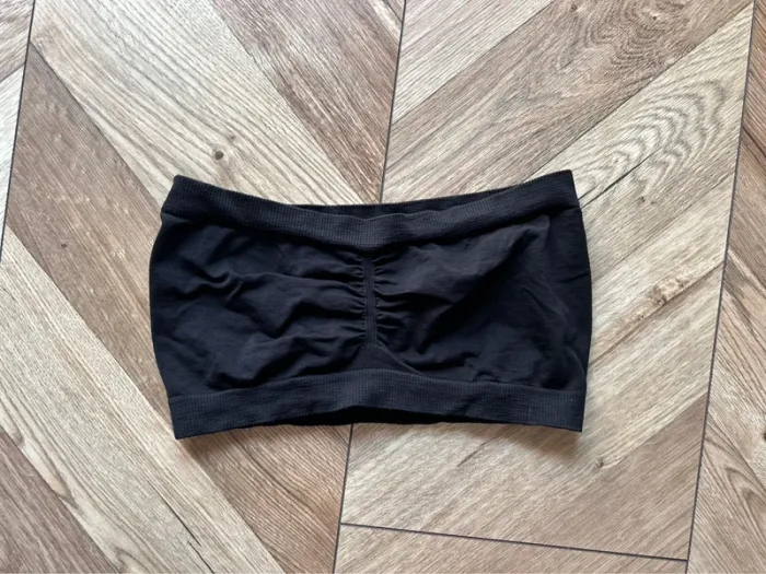 Haut bandeau noir sans couture - photo numéro 10