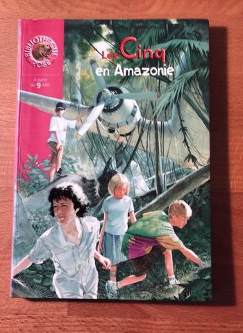 Livre enfant Les Cinq en Amazonie