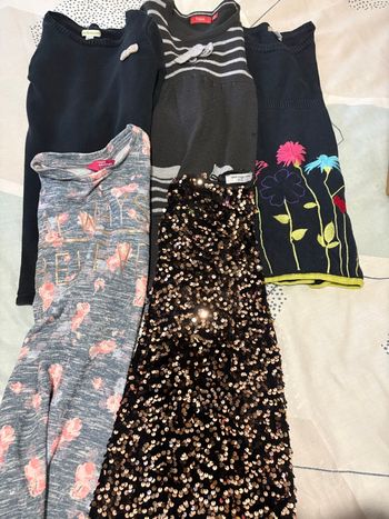 Lot vêtements filles
