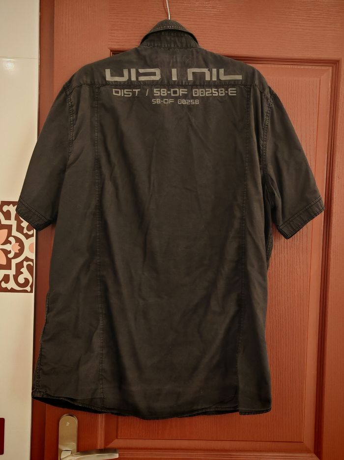 Chemise manche courte noire - photo numéro 2