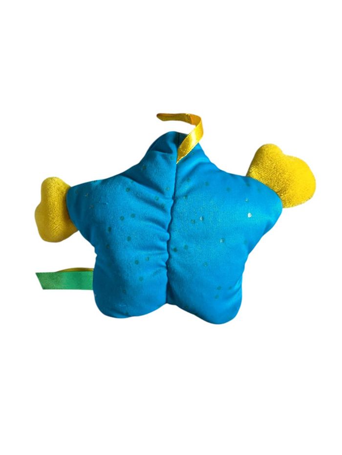 Vintage - peluches étoiles bleu violet jaune Fisher Price - photo numéro 4