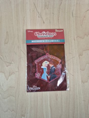 Petit ornement de Noël Disney Happykuji 2025 : La Reine des neiges