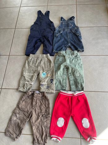 Lot de pantalon taille 12 mois