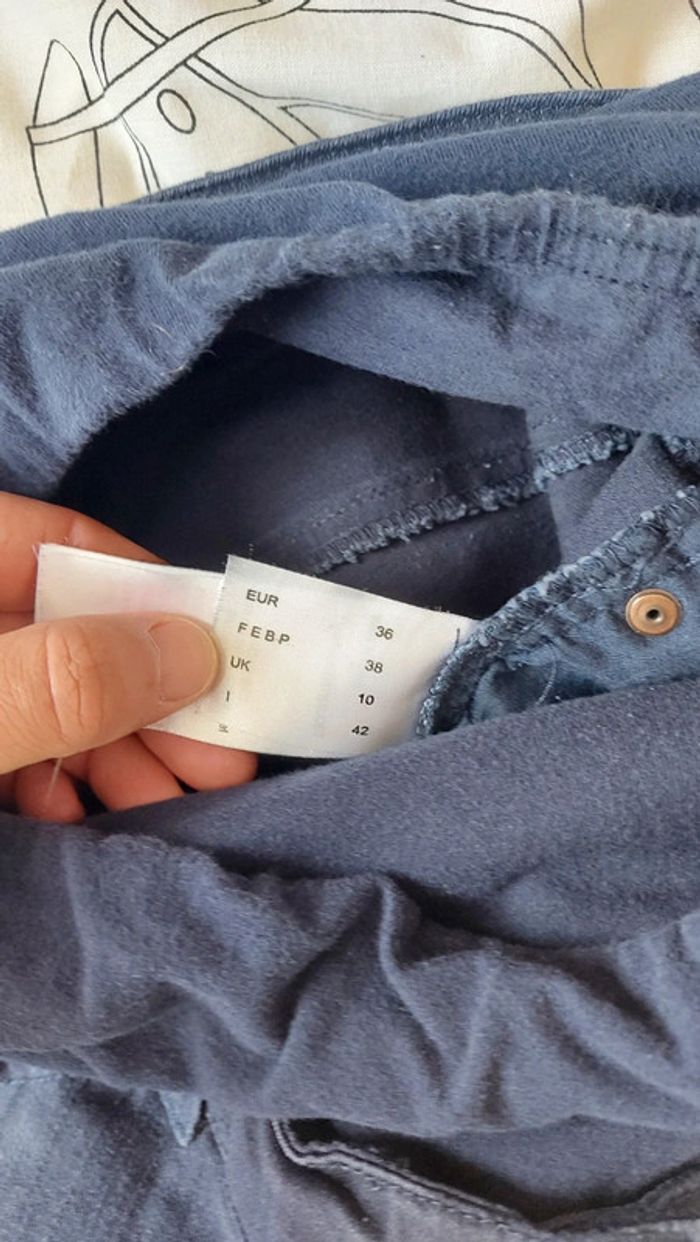 Pantalon jean grossesse maternité taille 36 europe - photo numéro 2