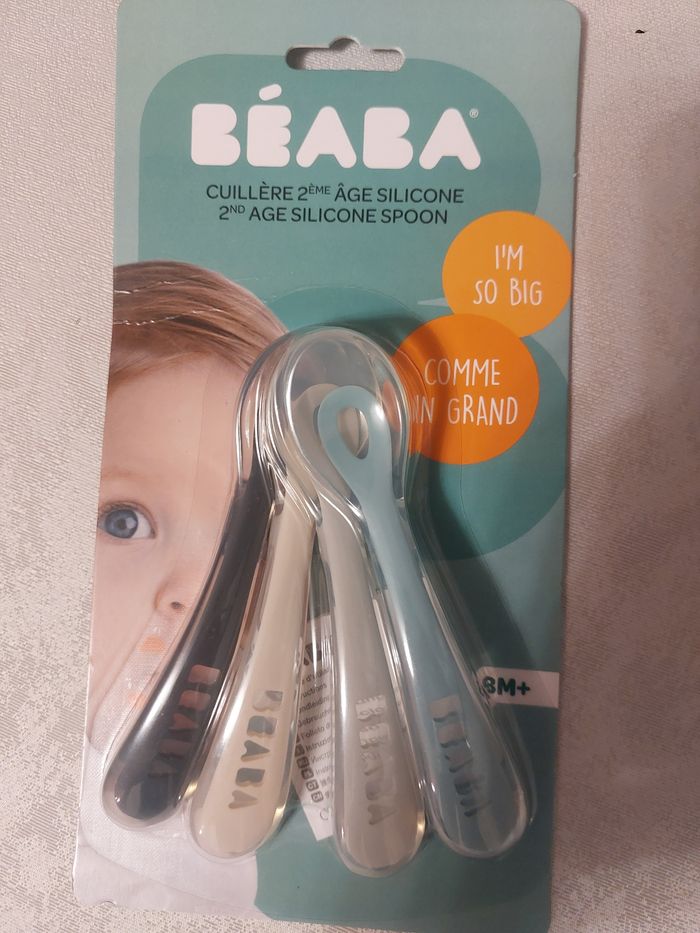 4 cuillères Beaba 8mois + neufs
