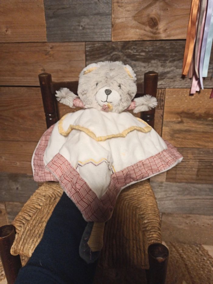 Doudou ours Sauthon timouki tbe - photo numéro 3