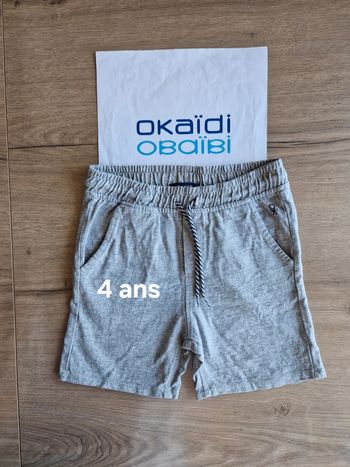 Short okaidi 4 ans