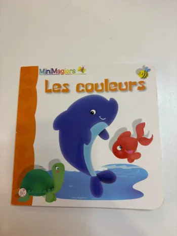 Livre minimagiers les couleurs