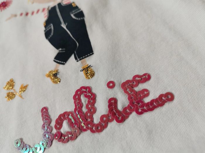 Short, t-shirt et robe, lot de 3 vêtements bébé 9 mois - photo numéro 9