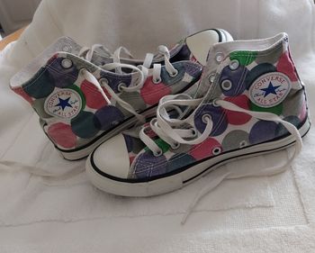 Converse All Star ronds couleur pointure 34