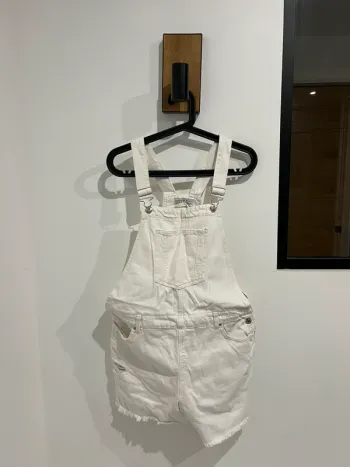 Salopette blanche