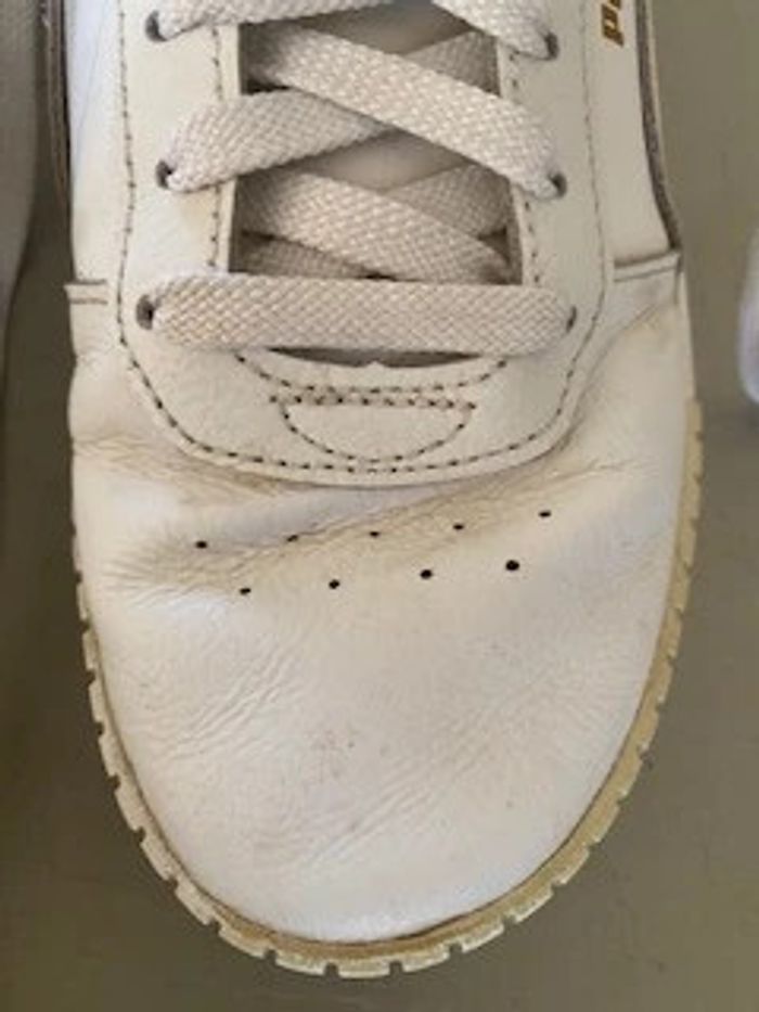 Puma Carina blanche et amande / crème taille 39 - photo numéro 5