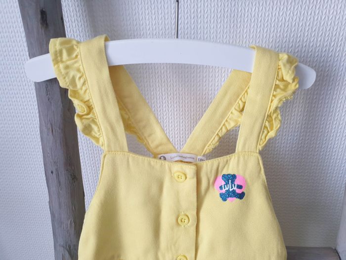 Robe jaune citron - T18M - Gémo/Lulu Castagnette - photo numéro 2