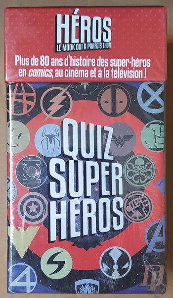 Quiz Super Heros - Jeu de société sous emballage - Prix Ferme