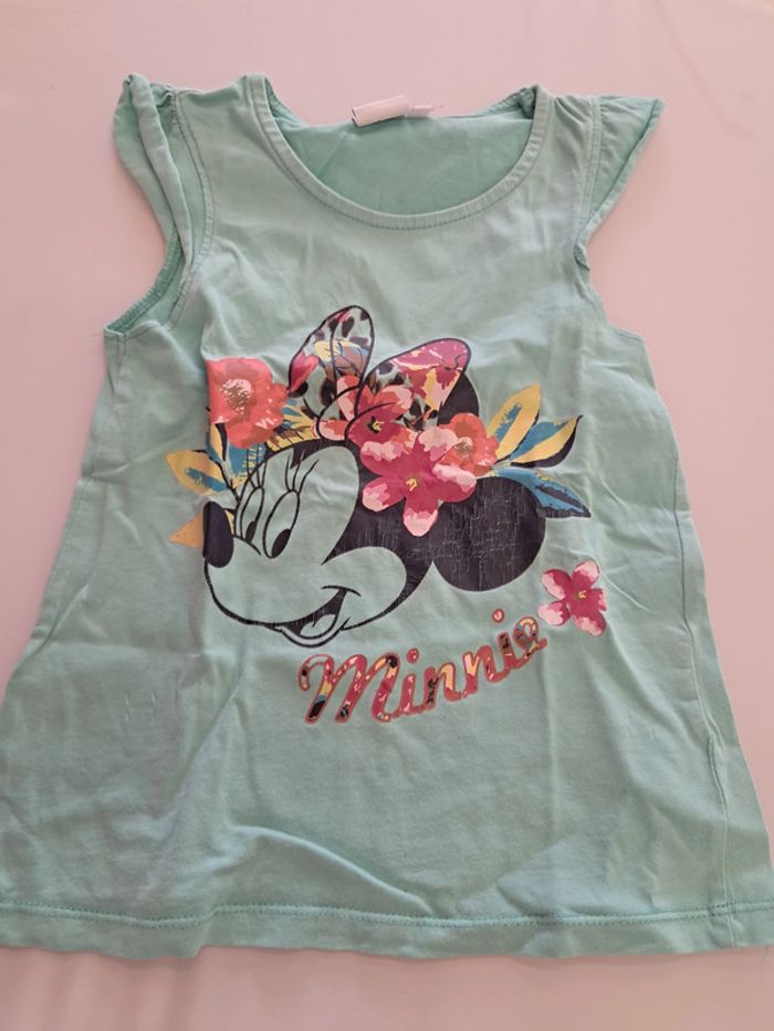 tee shirt débardeur fille 5 ans disney