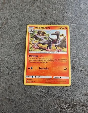 Carte Pokémon Malamandre