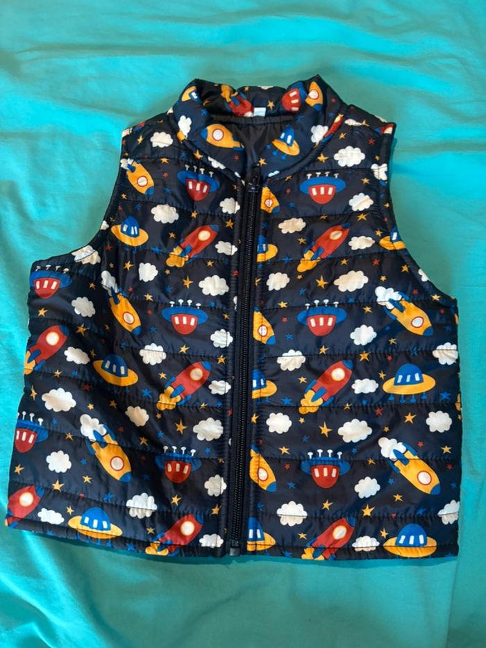 Veste sans manches 2 ans