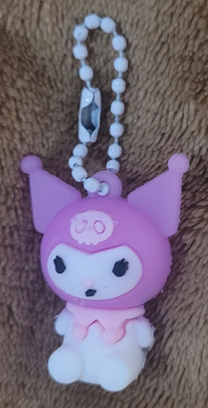 Figurine porte-clés Kuromi sanrio - photo numéro 4