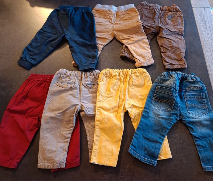 Lot de 15 vêtements en taille 12 mois - photo numéro 4