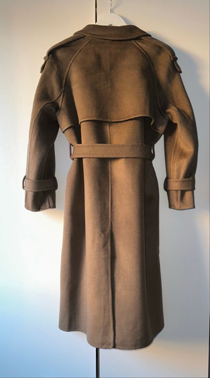 Manteau Trench 76% de laine - photo numéro 6