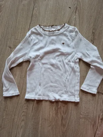 T shirt col roulé cottelé Okaidi