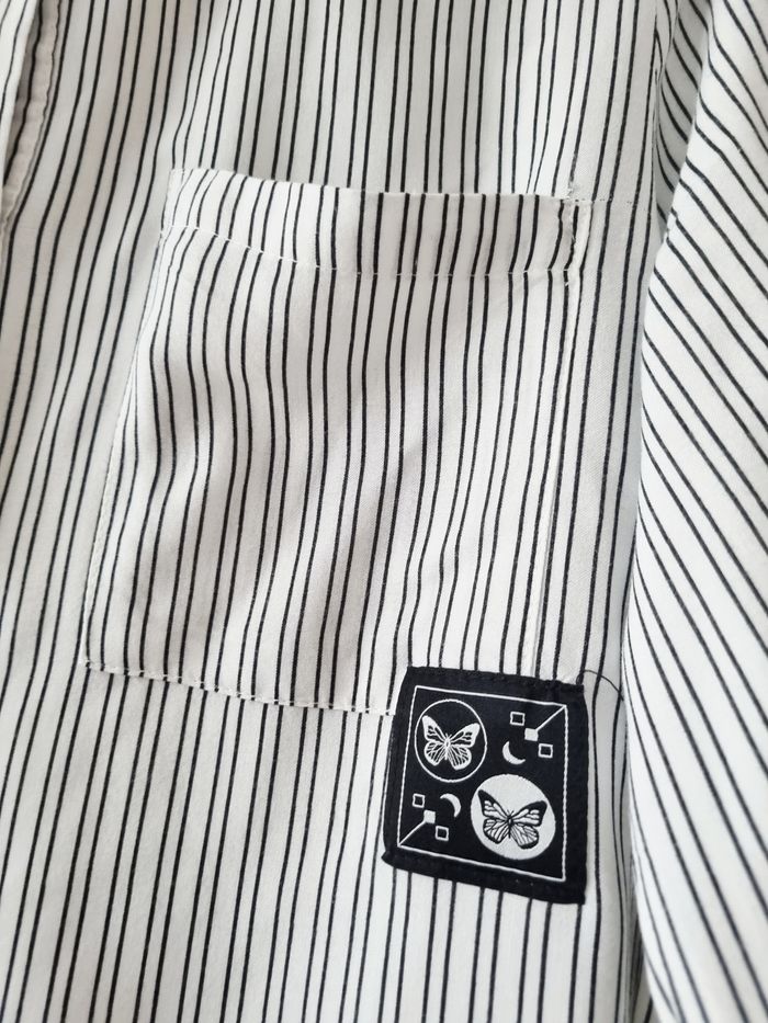 Chemise rayé noir et blanc - photo numéro 3