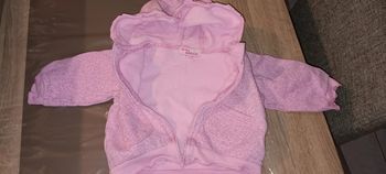 Ensemble veste jogging rose