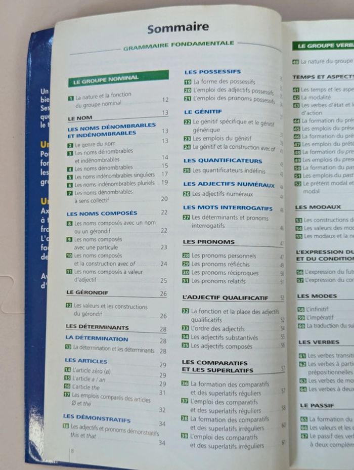 Grammaire de l’anglais Le Robert & Nathan – 300 exercices corrigés - photo numéro 4