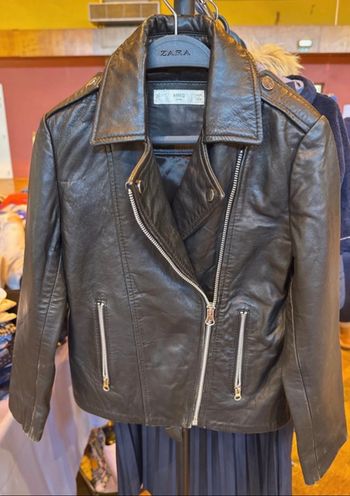 Veste Perfecto cuir Mango