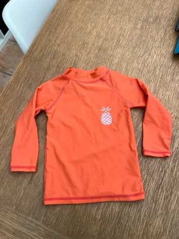 T shirt anti-UV orange