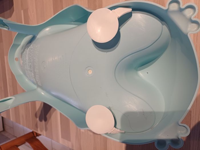 transat de bain bleu clair - photo numéro 2