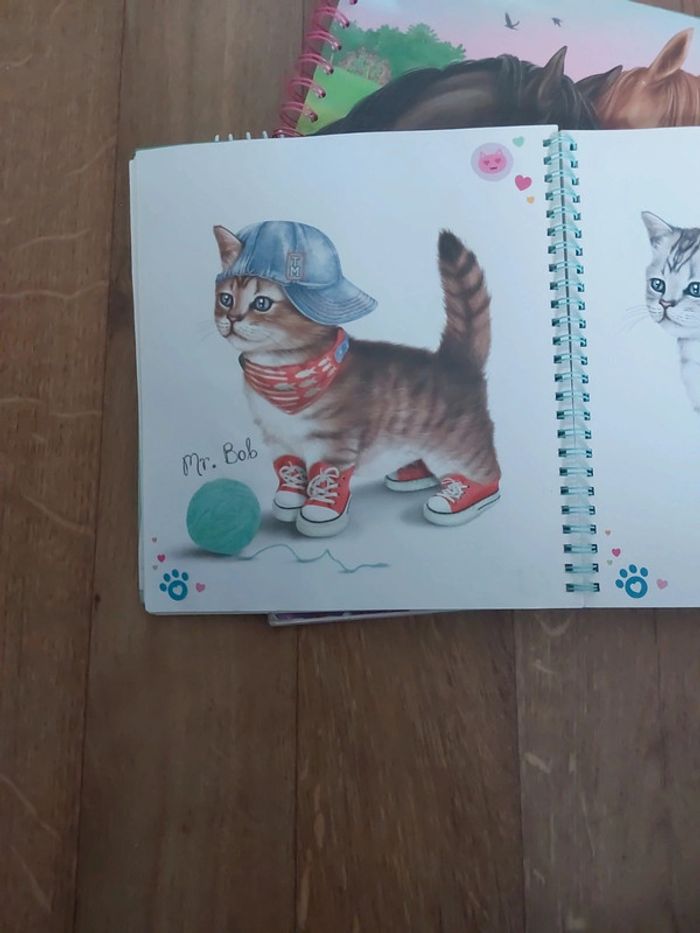 Lot 3 livres de coloriage avec autocollants - photo numéro 9