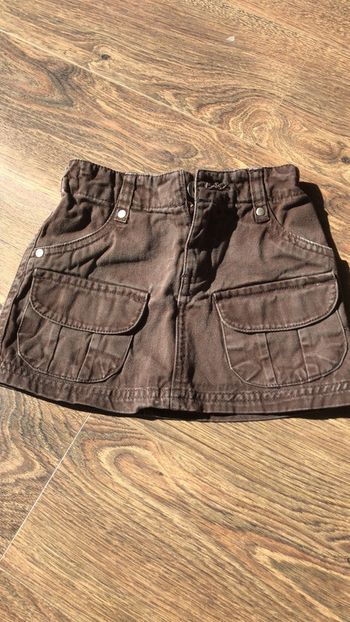 Jupe marron 2 ans
