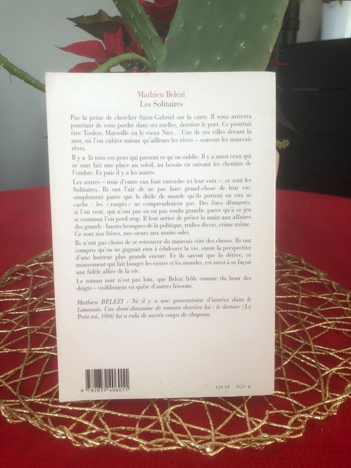Les solitaires - Mathieu Belezi - photo numéro 2