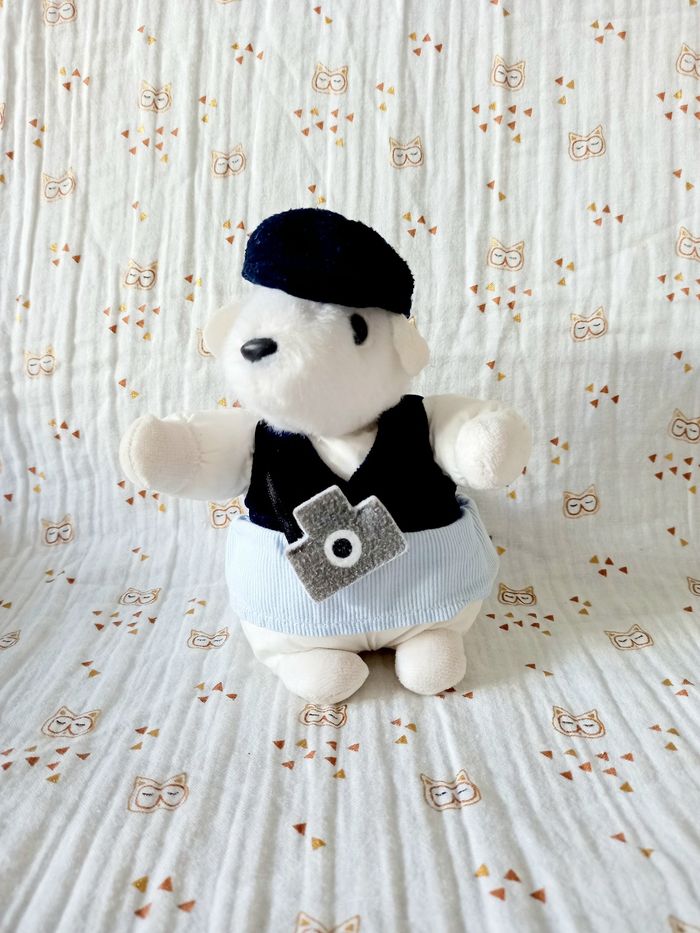 Peluche doudou écureuil Tartine et Chocolat