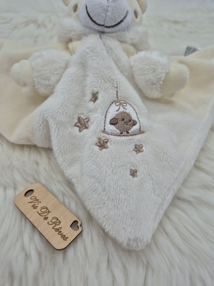 Doudou plat Ours déguisé lapin blanc
crème oiseau Gémo - photo numéro 5