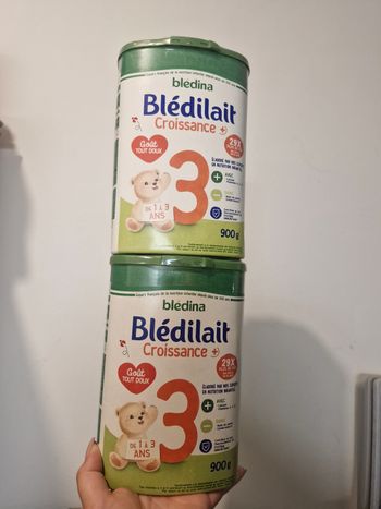 Lot de 2 lait bledialait 3eme âge 