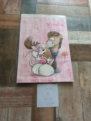 Sachet en papier Diddl A4 10 1,50€