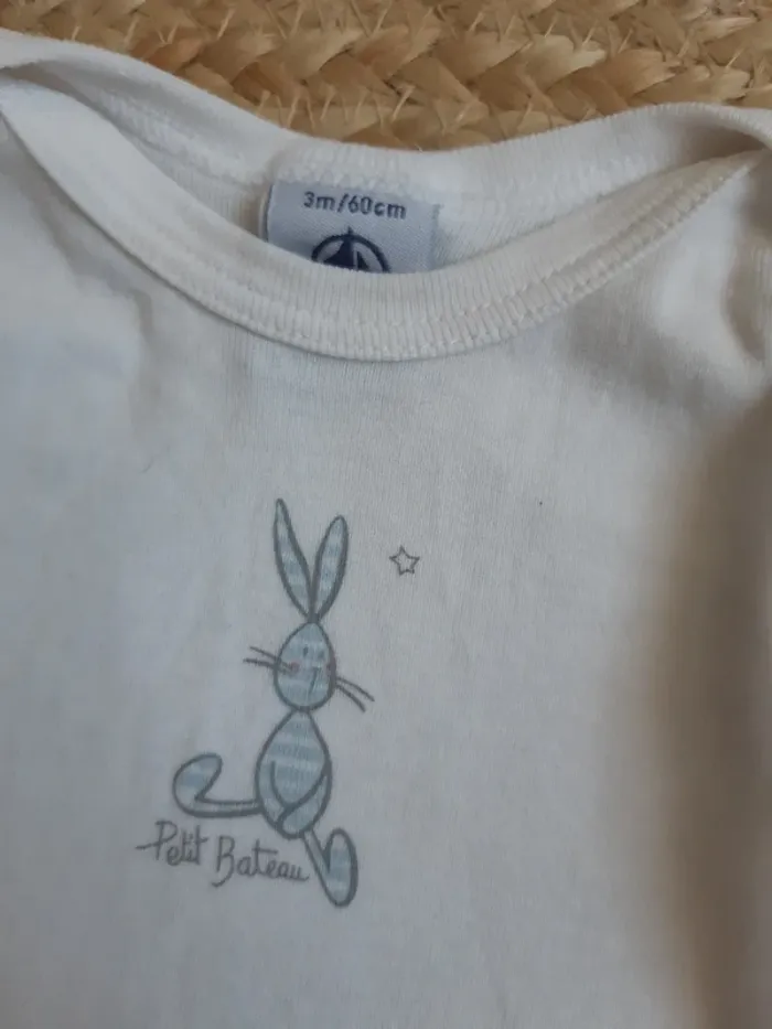Lot de 6 bodies manches longues Petit Bateau - photo numéro 7